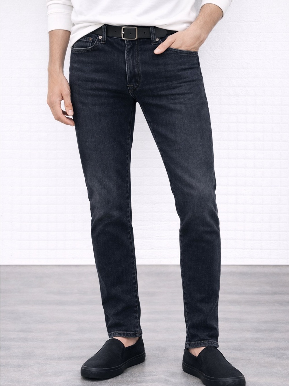 Fidelity Black Skinny Men’s Jeans